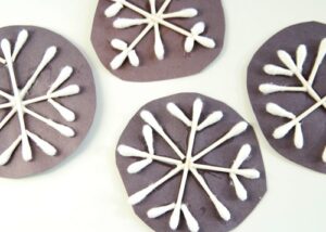 Snowflake winter craft