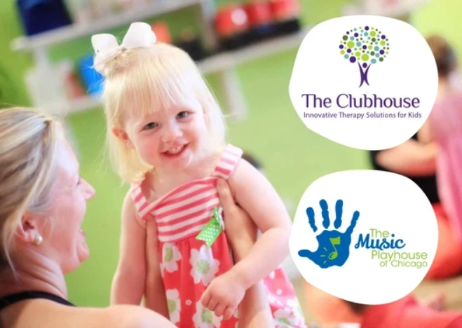 The Clubhouse and The Music Playhouse of Chicago event graphic