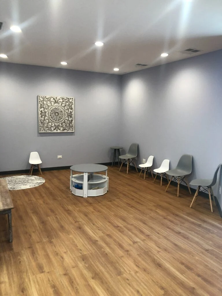North Mayfair clinic waiting room